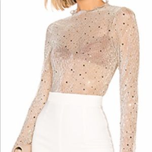 Gracie Sheer Star Top from Superdown